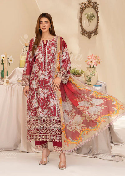 KC-1381 Readymade - Gulposh Collection by Karma 2024 - Memsaab Online