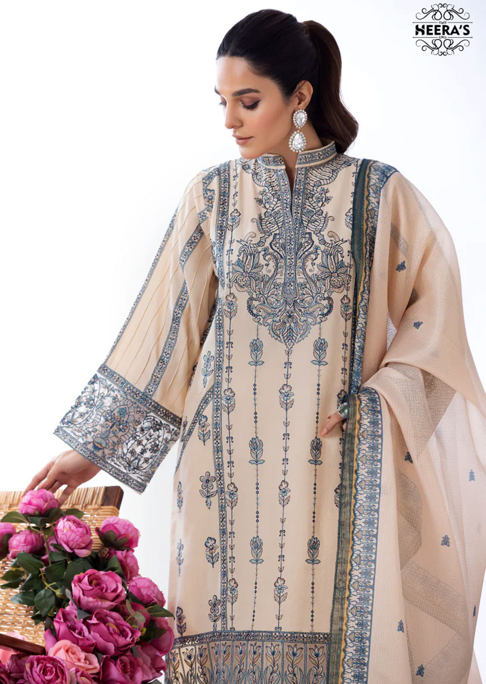 HSS-138 - Readymade Heeras Suit - Memsaab Online