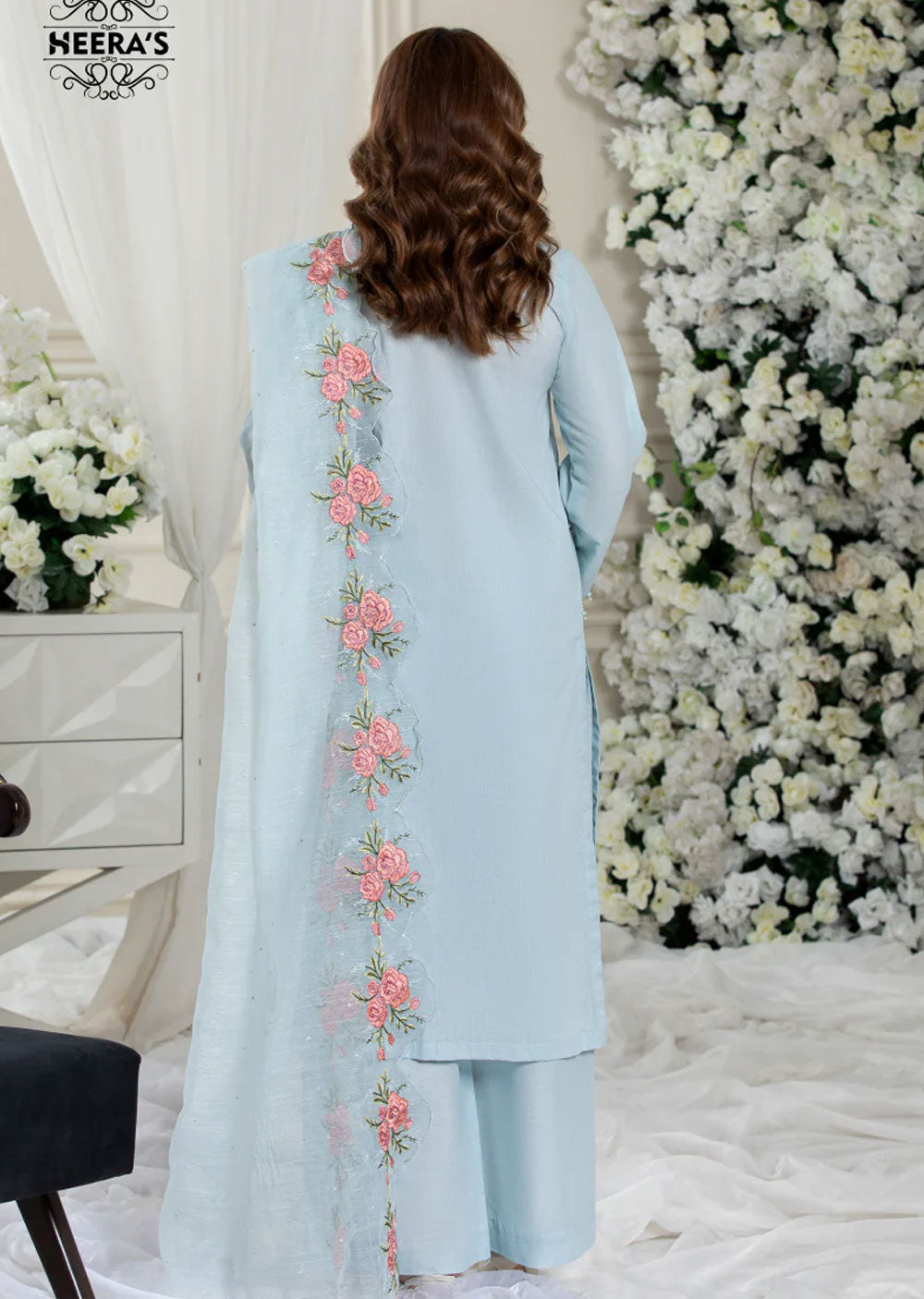 HSS-139 - Readymade Luxury Sky 3D Suit - Memsaab Online