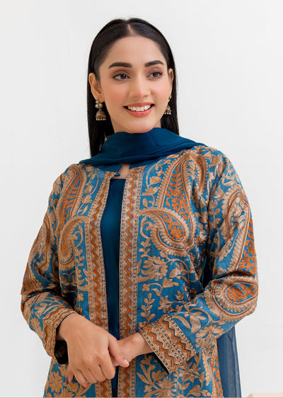 RGZ7106 - Rangz Glamour Gown Outfit - Memsaab Online