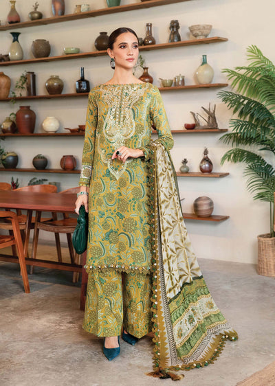 MPLS-13-B - Maria B Mprints Spring Summer Printed Lawn Suit 2025 - Memsaab Online