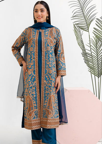 RGZ7106 - Rangz Glamour Gown Outfit - Memsaab Online