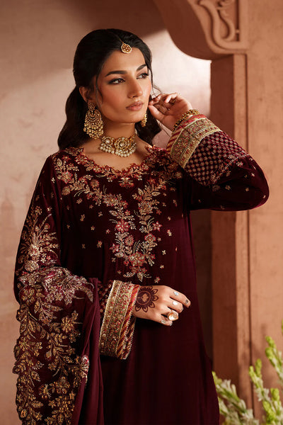 IV-55 Readynade Iznik Embroidered Velvet Edition 2025 - Memsaab Online