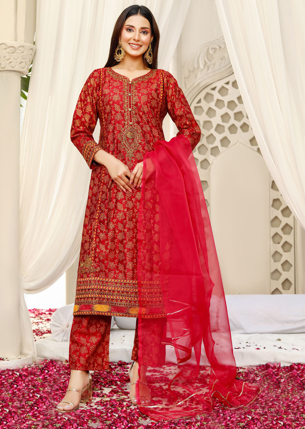 KLD1020 Jumka - Readymade Suit - Memsaab Online