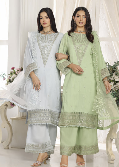 ATR-1167- Readymade Sehrish B Lux Cotton - Memsaab Online