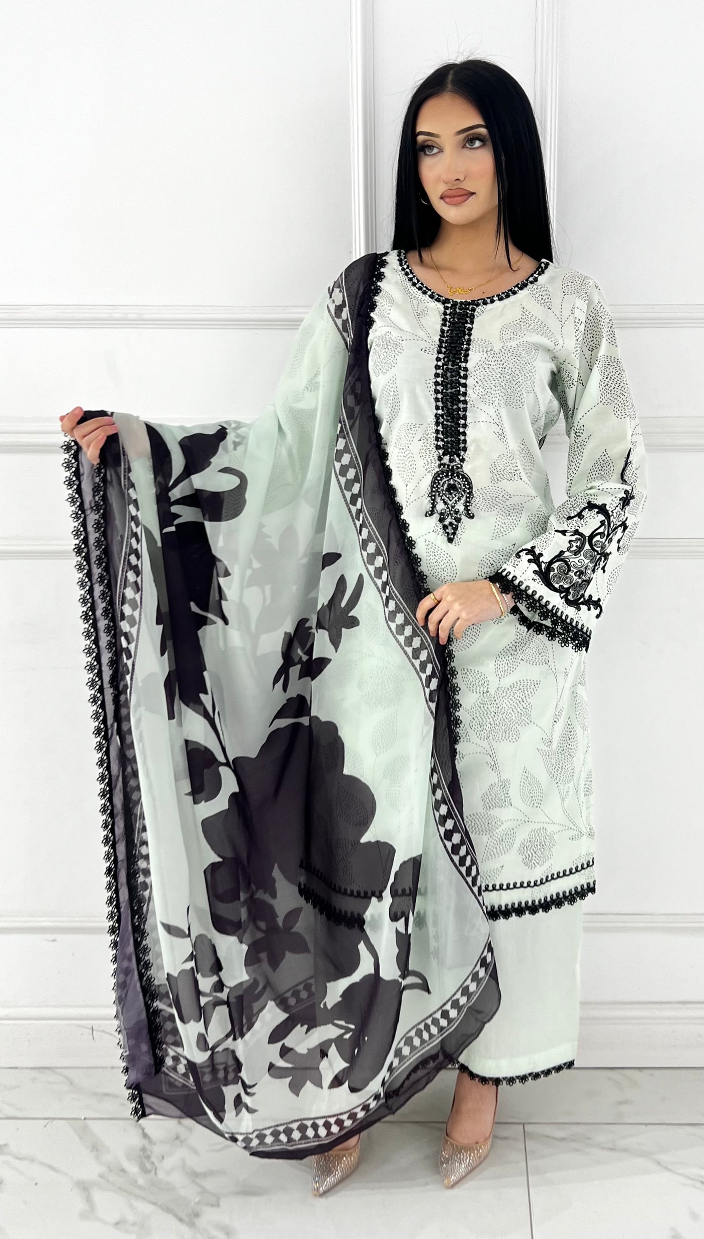 HSS-344- Readymade Heeras Suit - Memsaab Online