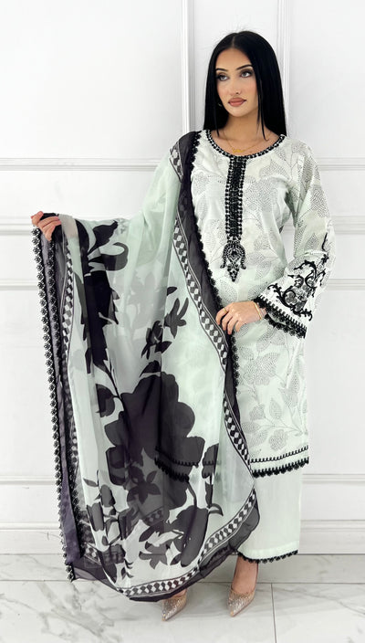 HSS-344- Readymade Heeras Suit - Memsaab Online