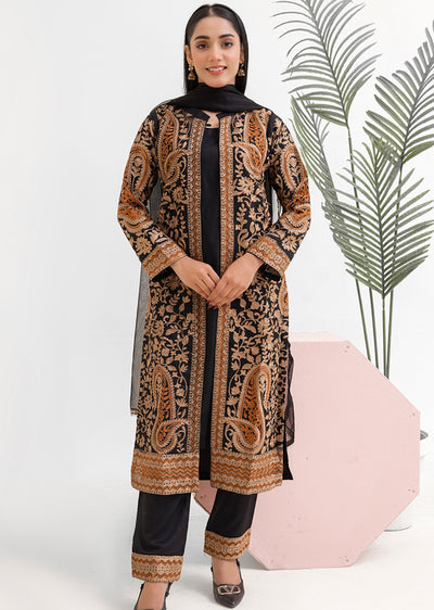 RGZ7106 - Rangz Glamour Gown Outfit - Memsaab Online