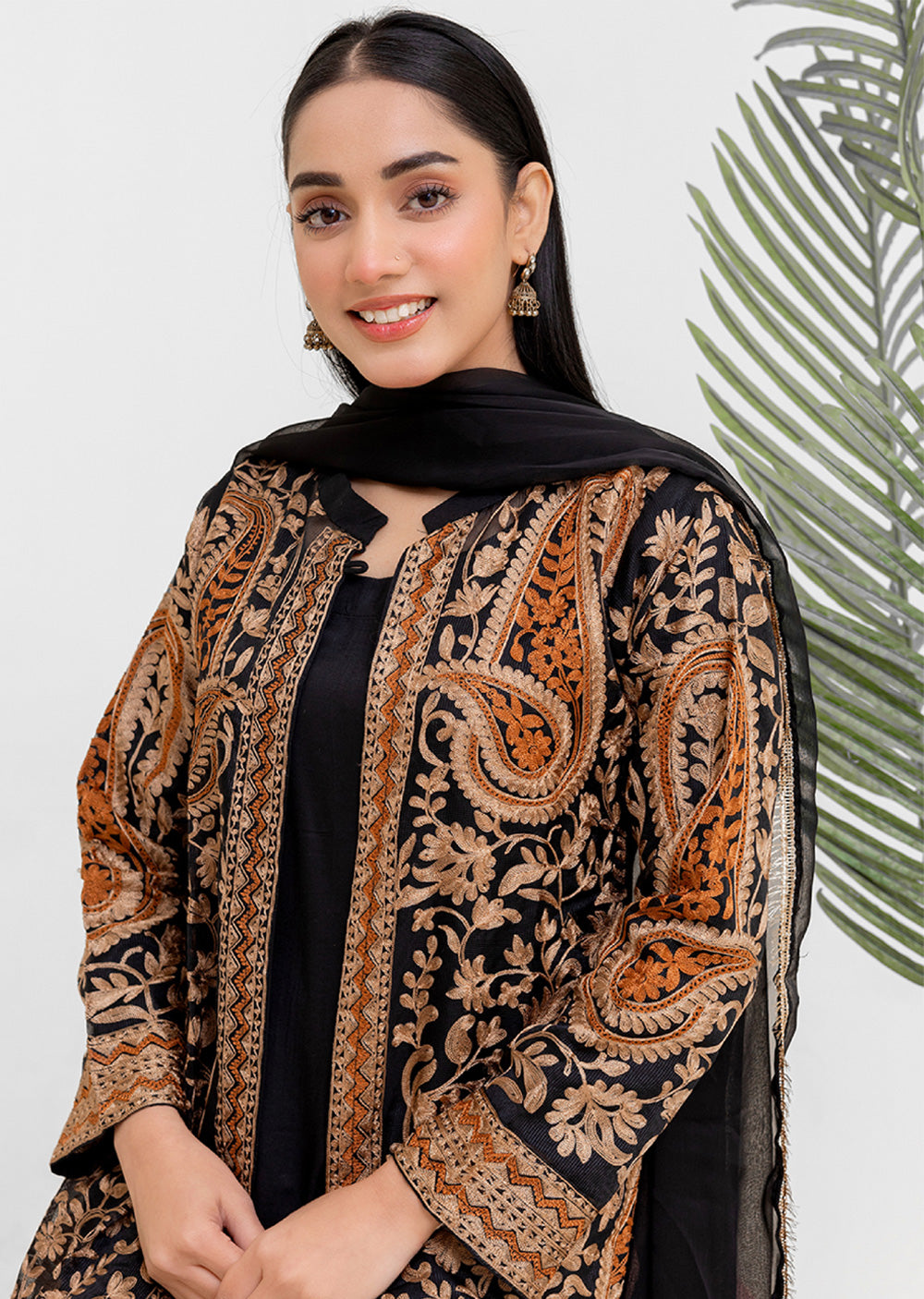 RGZ7106 - Rangz Glamour Gown Outfit - Memsaab Online