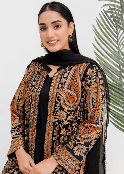 RGZ7106 - Rangz Glamour Gown Outfit - Memsaab Online