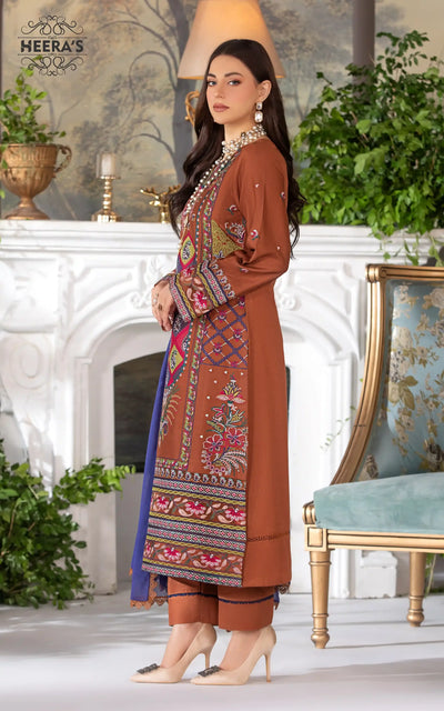 HSS-334- Readymade Heeras Suit - Memsaab Online