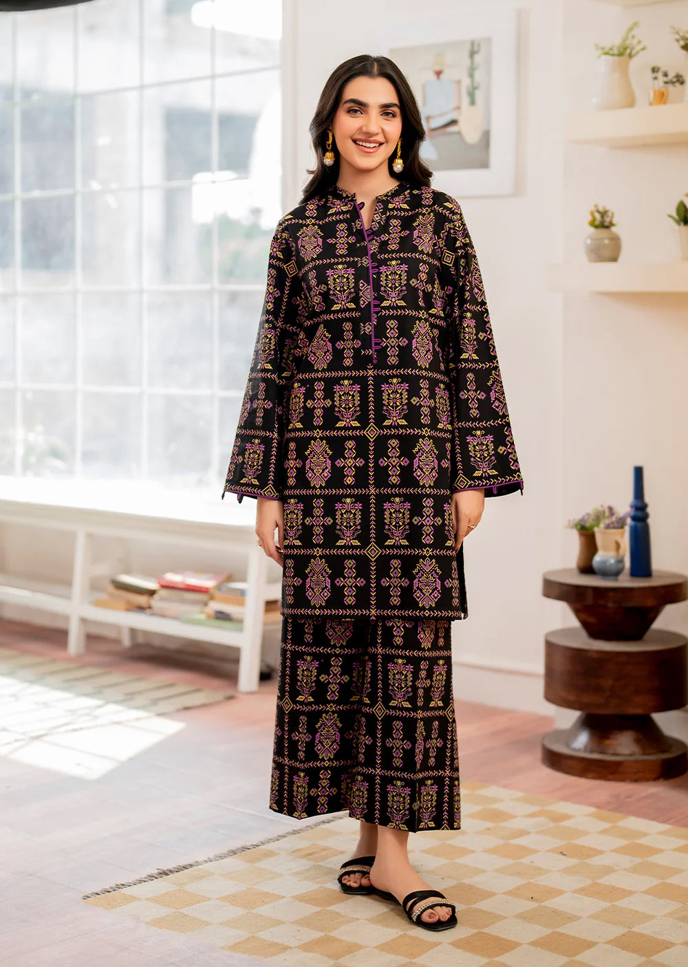 LARAIB- Readymade 3 Piece Cotton Suit - Memsaab Online