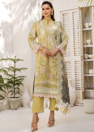 EA-EE-5514-R - Readymade - Embroidered Lawn Collection 2024 - Memsaab Online