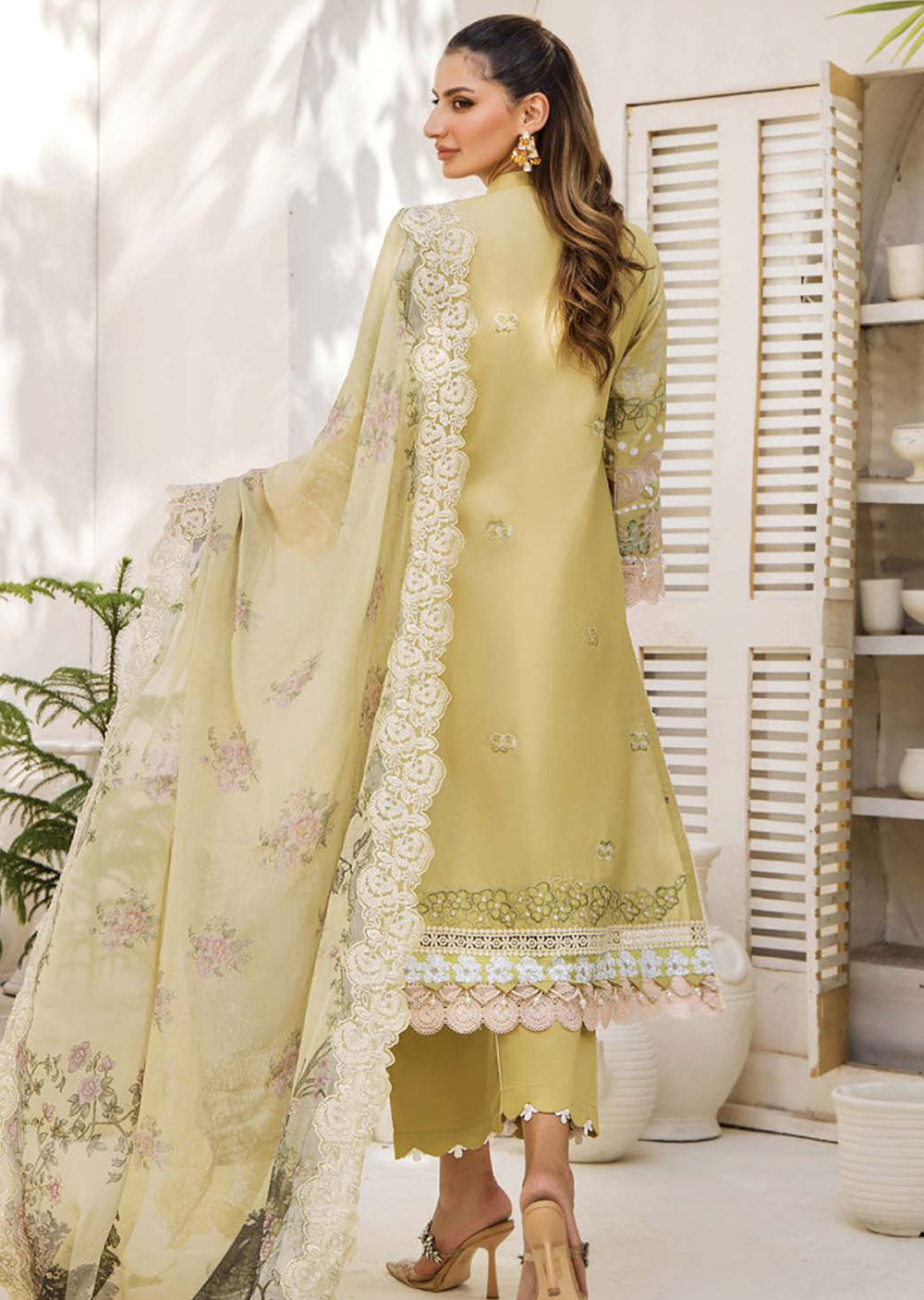 EA-EE-5514-R - Readymade - Embroidered Lawn Collection 2024 - Memsaab Online