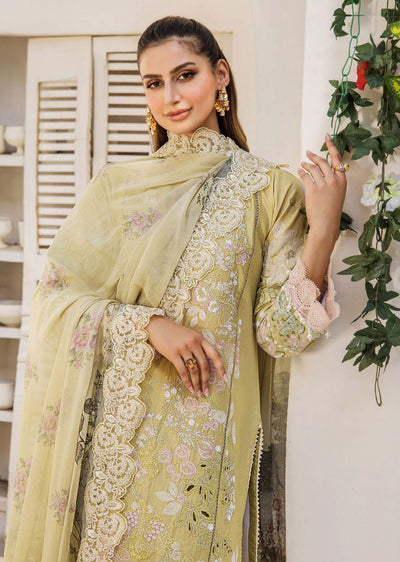 EA-EE-5514-R - Readymade - Embroidered Lawn Collection 2024 - Memsaab Online