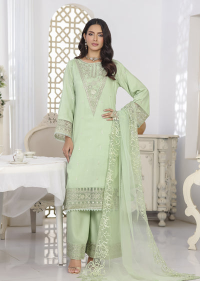 ATR-1167- Readymade Sehrish B Lux Cotton - Memsaab Online