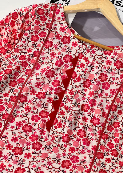 RGZ1505 Readymade Floral Printed Lawn Suit - Memsaab Online