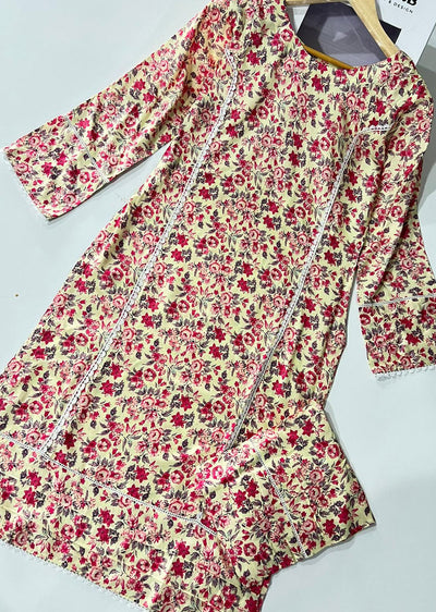 RGZ1508 Readymade Floral Printed Lawn Suit - Memsaab Online