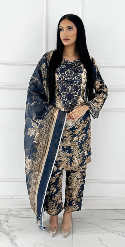 BPH-201 - Readymade Viscose Winter Suit - Memsaab Online