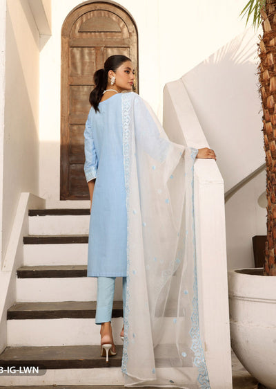 15913 Readymade 3 Piece Cotton Suit Embroidered - Memsaab Online
