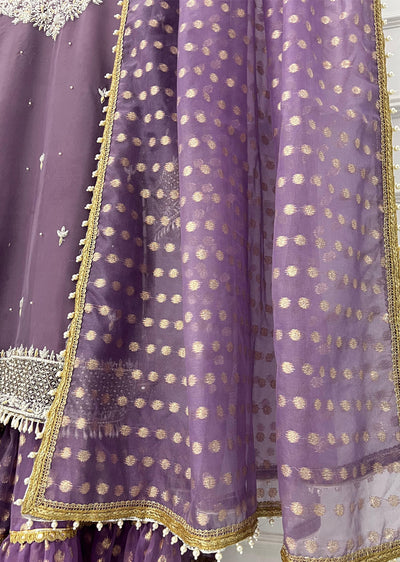 SRB1317 B - Falsa - Lilac- Sehrish.B Designer - Memsaab Online