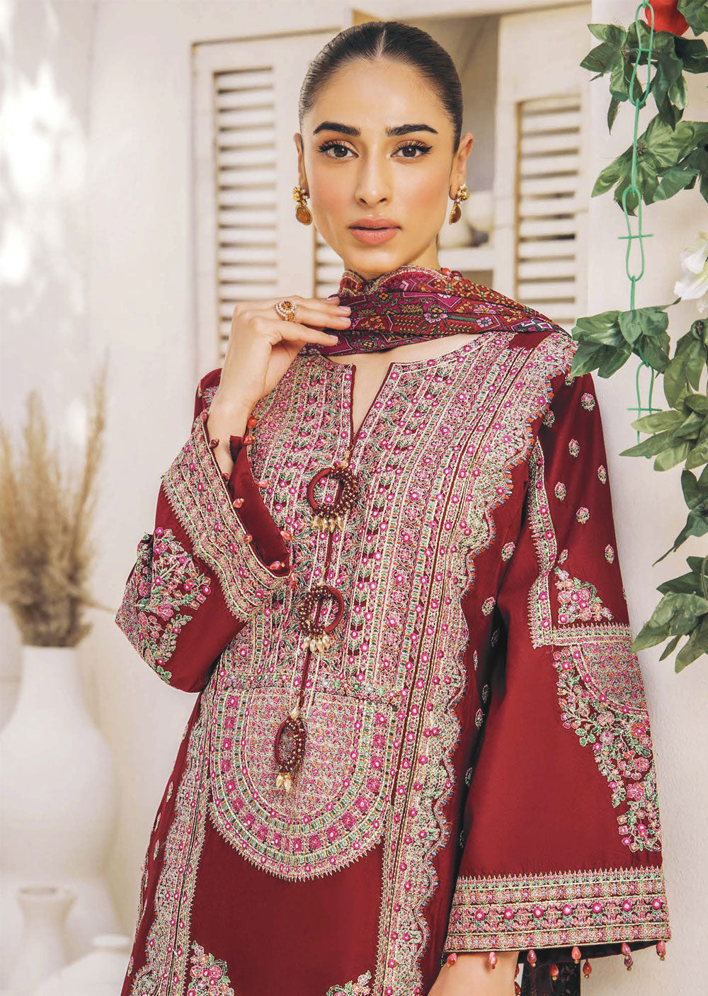 EA-EE-5515 - Unstitched - Eshaisha Eid Edit Lawn Collection 2024 - Memsaab Online