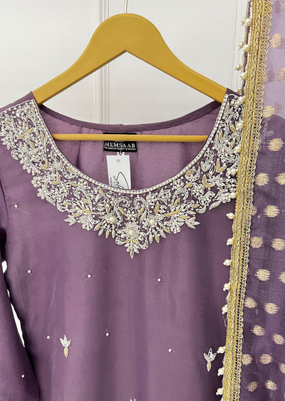 SRB1317 B - Falsa - Lilac- Sehrish.B Designer - Memsaab Online