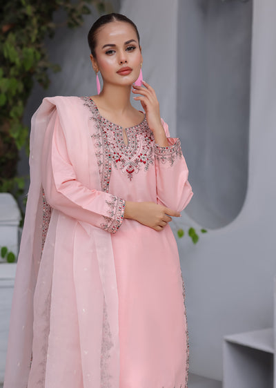 HK326 - Readymade Cotton Outfit 2025 - Memsaab Online
