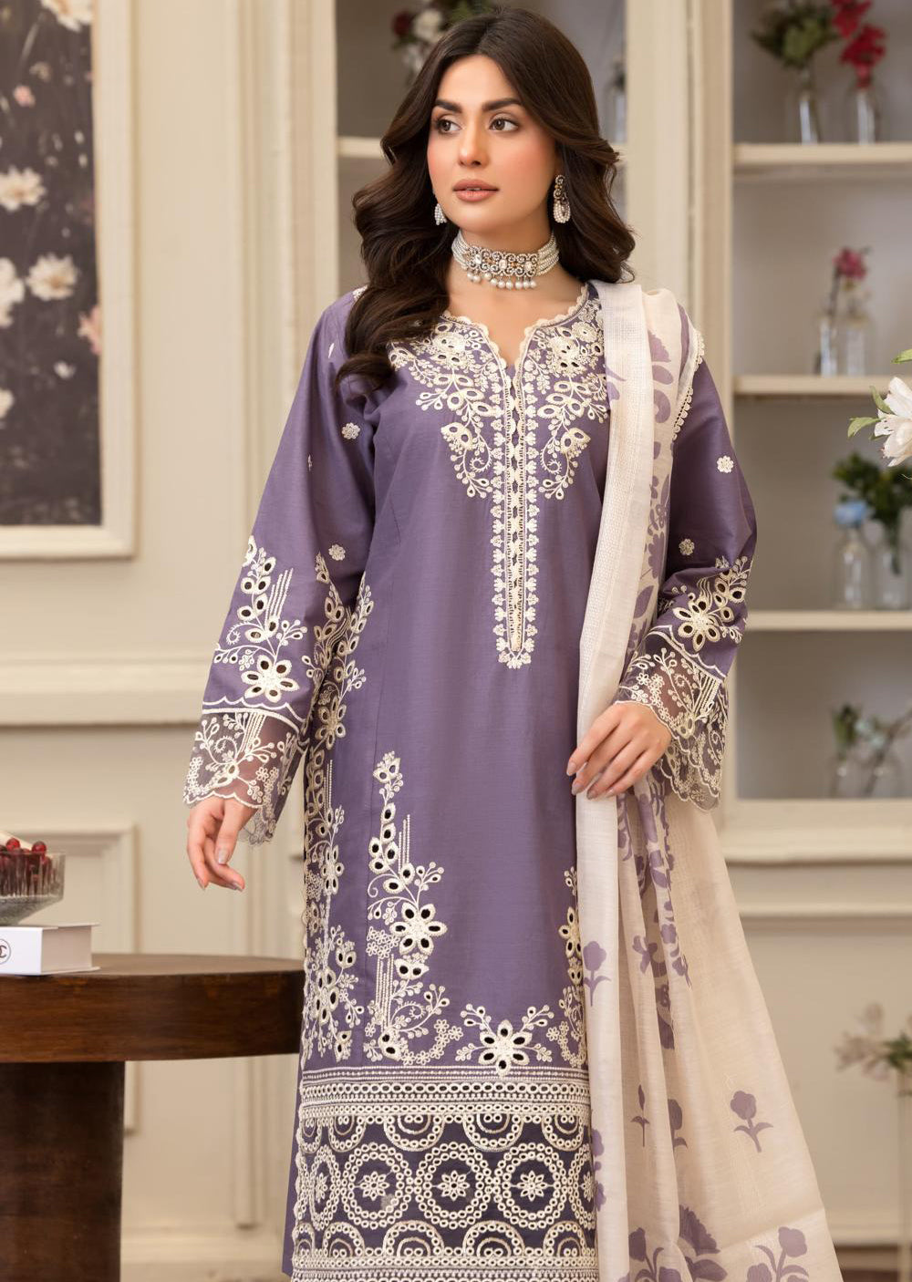 HRM-02 - Readymade Memsaab Formal Cotton Suit - Memsaab Online