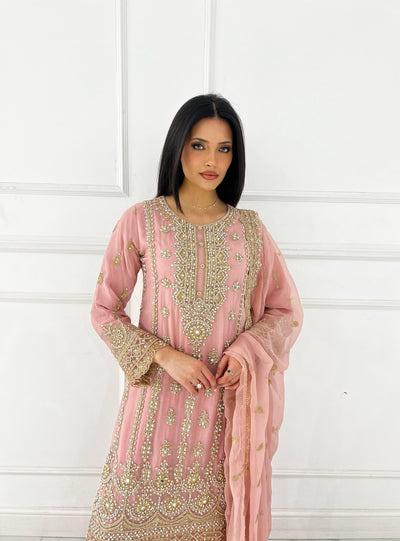 Shaz1801 - Readymade - Chiffon - Mummy n Me Outfit - Memsaab Online