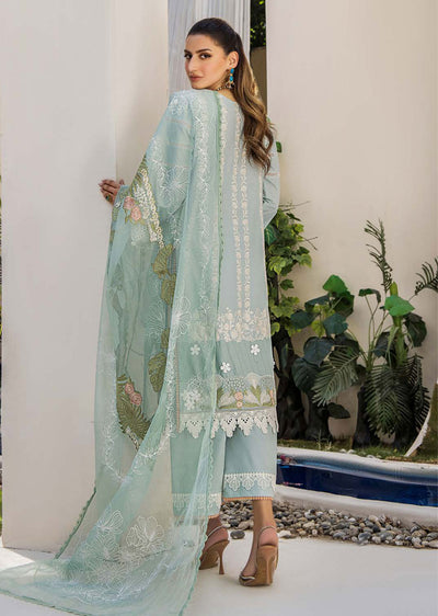 EA-EE-5516 - Unstitched - Eshaisha Eid Edit Lawn Collection 2024 - Memsaab Online