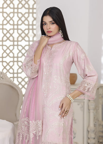 ATR-1601- Readymade Sehrish B Lux Cotton - Memsaab Online