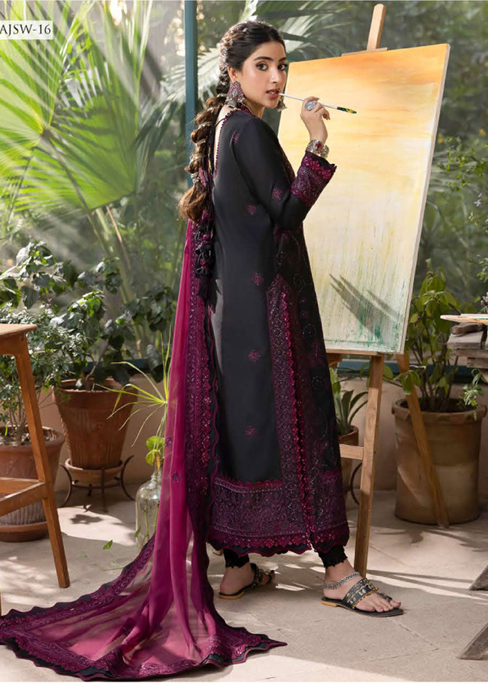 AJSW-16-R - Readymade - Asim Jofa Shadow Work Collection 2023 - Memsaab Online