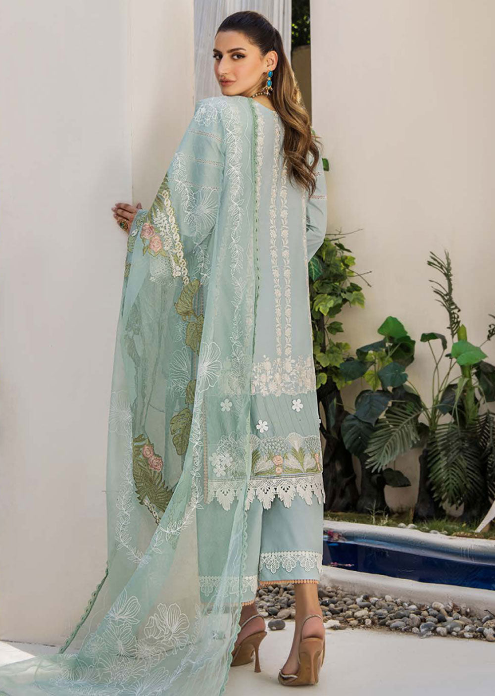 EA-EE-5516-R - Readymade - Embroidered Lawn Collection 2024 - Memsaab Online