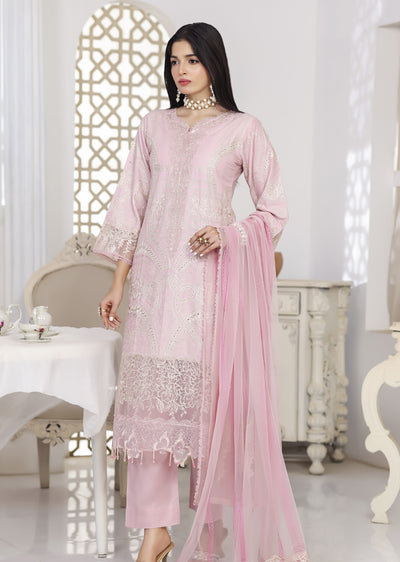 ATR-1601- Readymade Sehrish B Lux Cotton - Memsaab Online