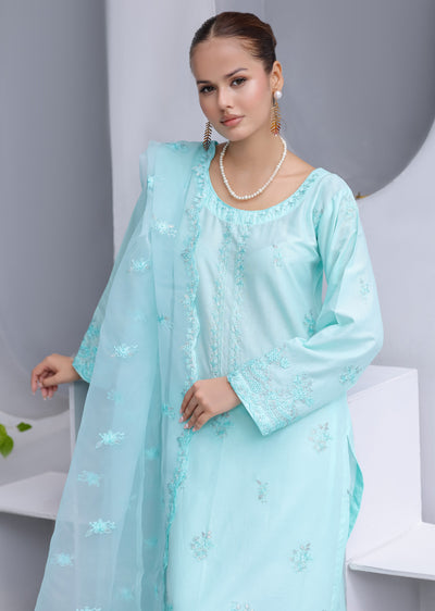 HK324 - Readymade Cotton Outfit 2025 - Memsaab Online
