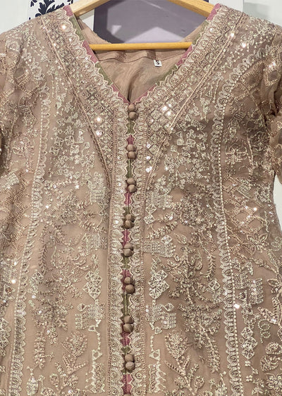 PS1788 Readymade Mint Chiffon Suit - Memsaab Online