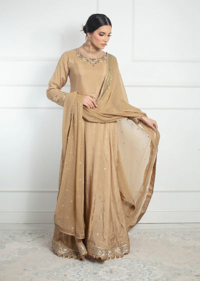 SRB1223 - Zarina - Olive- Sehrish.B Designer - Memsaab Online