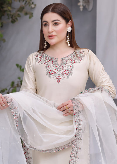 HK326 - Readymade Cotton Outfit 2025 - Memsaab Online