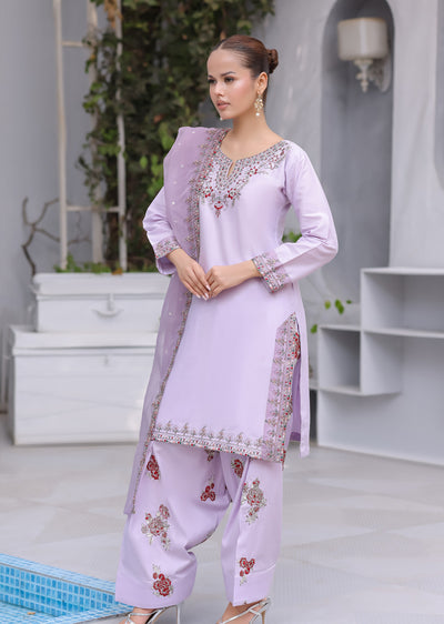 HK326 - Readymade Cotton Outfit 2025 - Memsaab Online