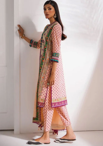 MZN-18-B - Unstitched - Mahay Summer Collection by Sana Safinaz 2023 - Memsaab Online