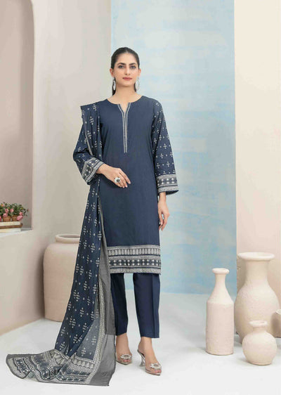 D-3641 Readymade - Hafa Lawn Suit - Memsaab Online