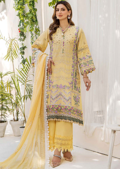 EA-EE-5518-R - Readymade - Embroidered Lawn Collection 2024 - Memsaab Online