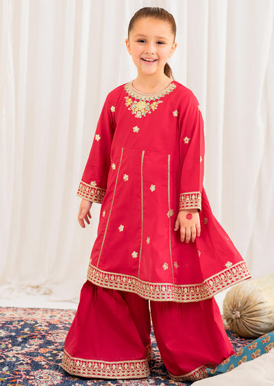 Rosewood - Readymade Kids Suit by Garnet 2024 - Memsaab Online