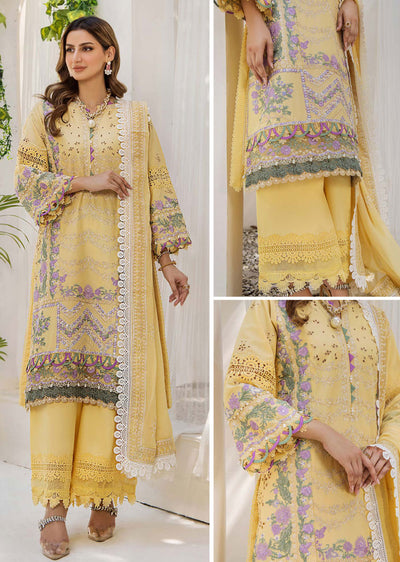 EA-EE-5518-R - Readymade - Embroidered Lawn Collection 2024 - Memsaab Online