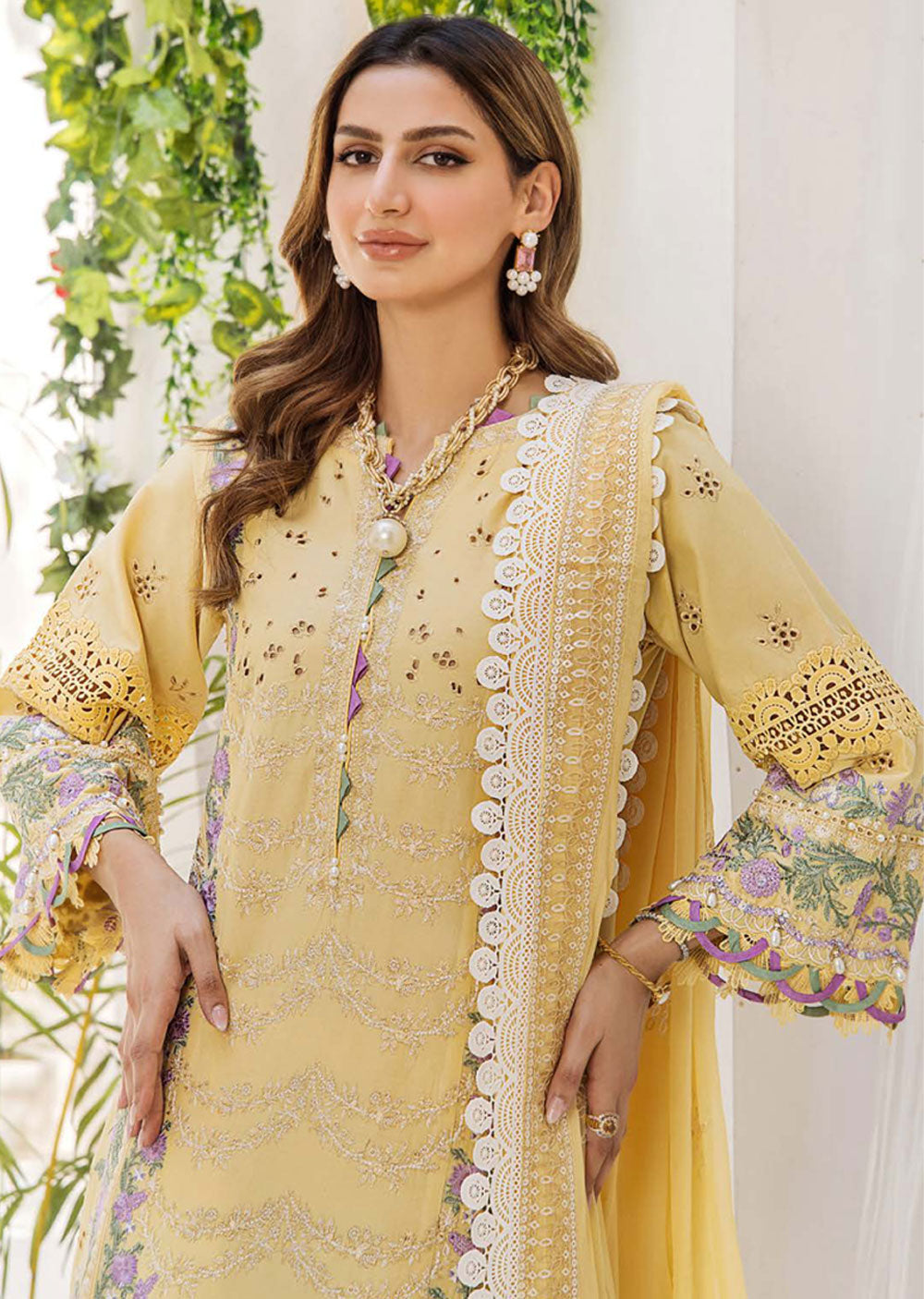 EA-EE-5518-R - Readymade - Embroidered Lawn Collection 2024 - Memsaab Online