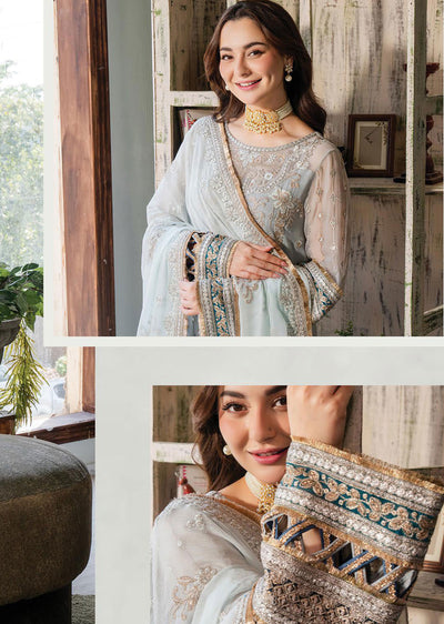 IM-190-R - Rumman - Readymade - Naina Chiffon Collection by Imrozia 2024 - Memsaab Online