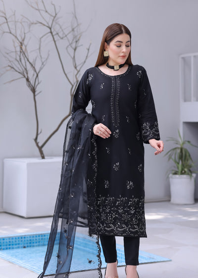 HK324 - Readymade Cotton Outfit 2025 - Memsaab Online