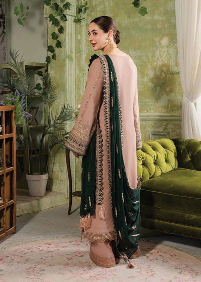 IM-195 - Gul - Unstitched - Naina Chiffon Collection by Imrozia 2024 - Memsaab Online