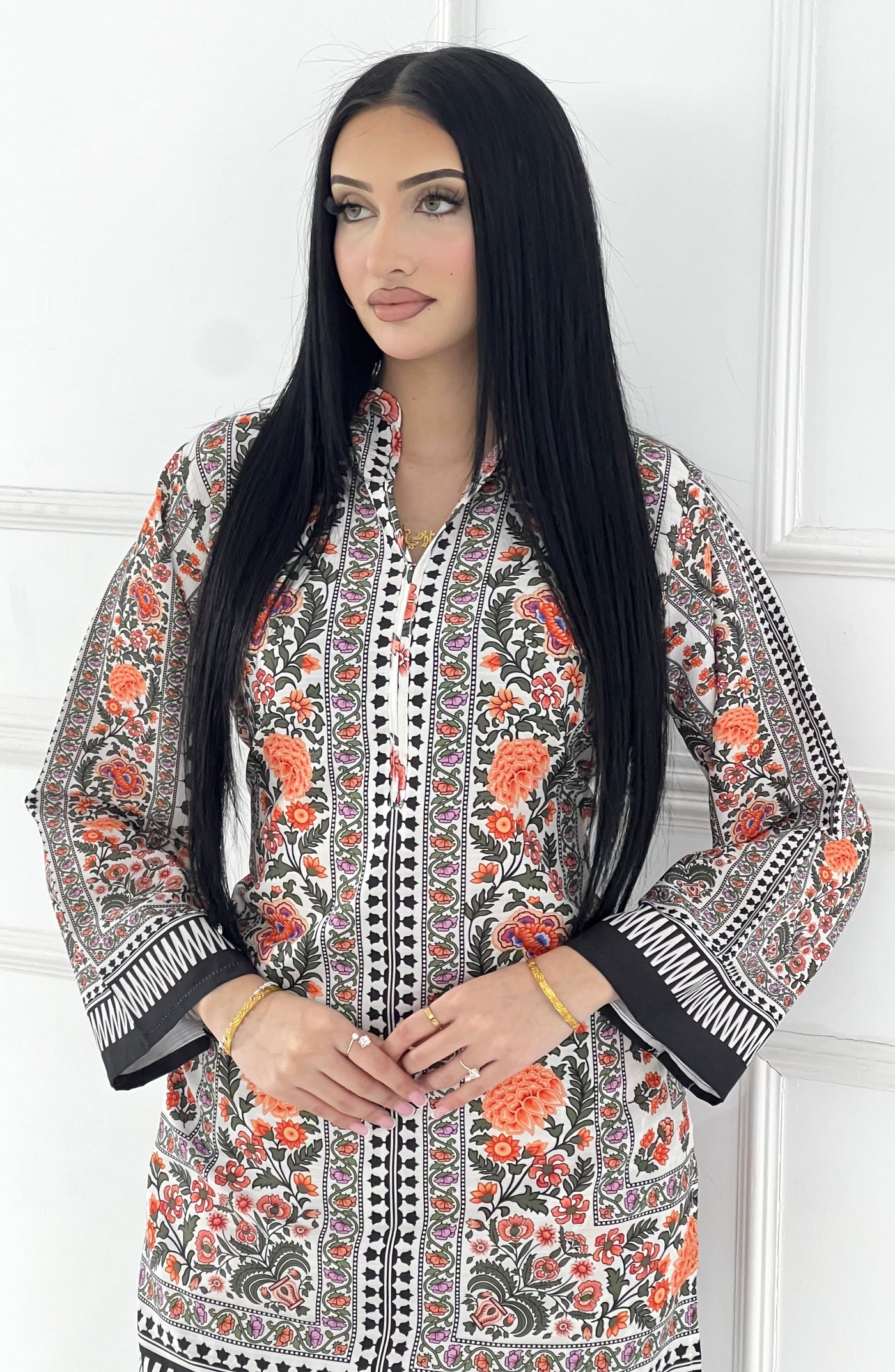 RBY-131-Readymade - Khaddar Silk Suit 2025 - Memsaab Online